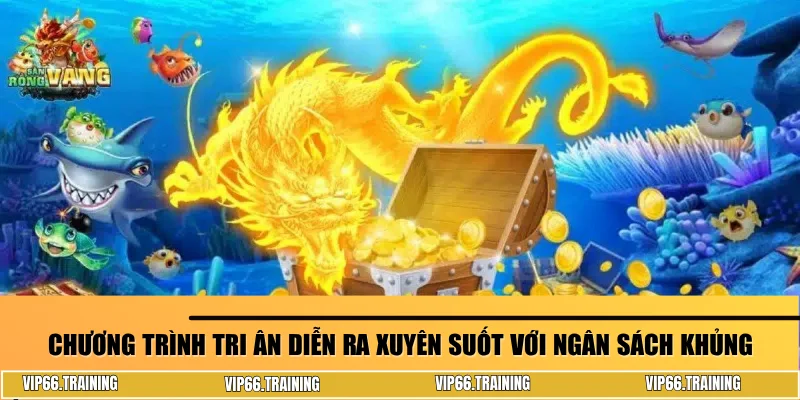 Chương trình tri ân diễn ra xuyên suốt với ngân sách khủng